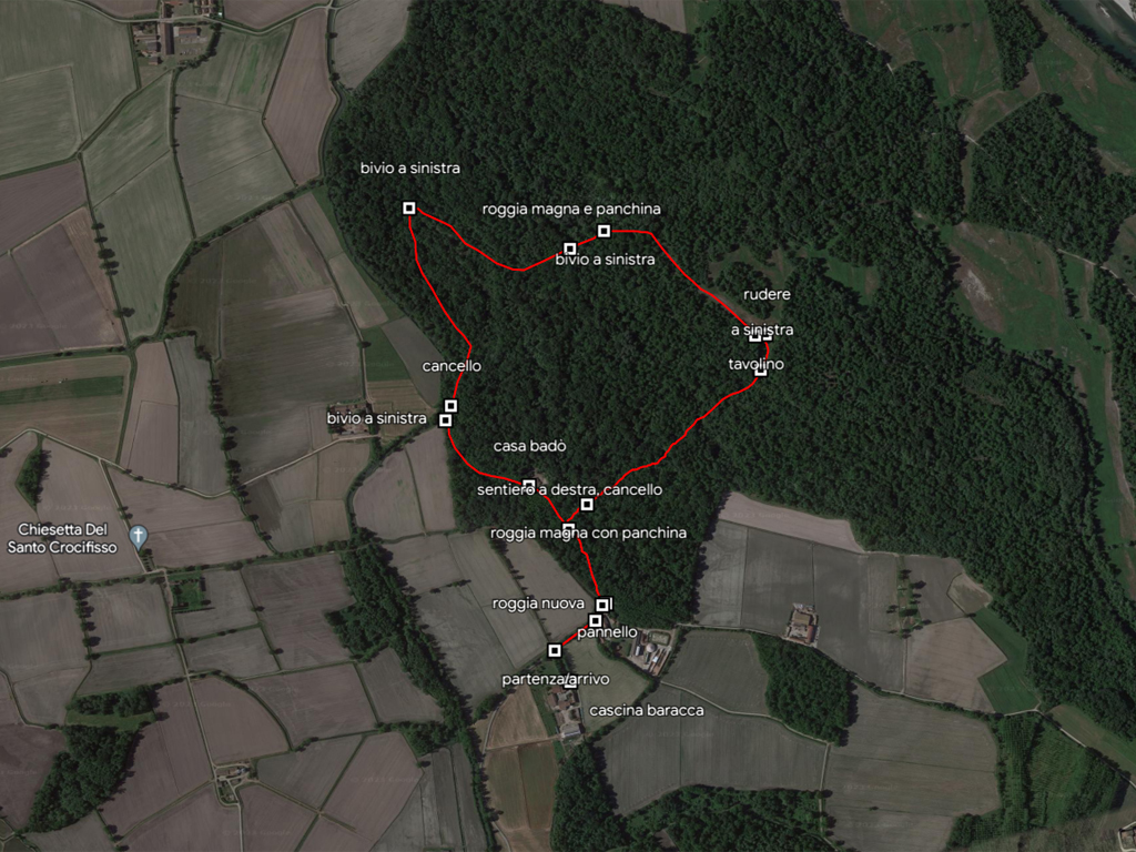Mappa Bosco delle Farfalle